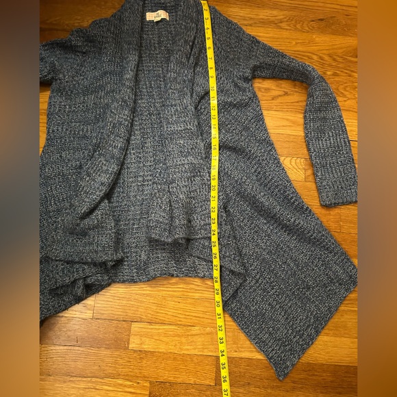 Pink Republic Asymmetrical Cardigan Knit Sweater Women’s Size S - Picture 6 of 6